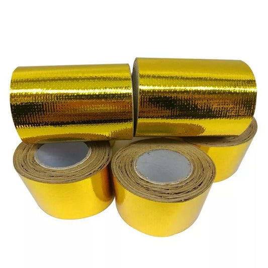 Gold high temperature reflective heat shield tape