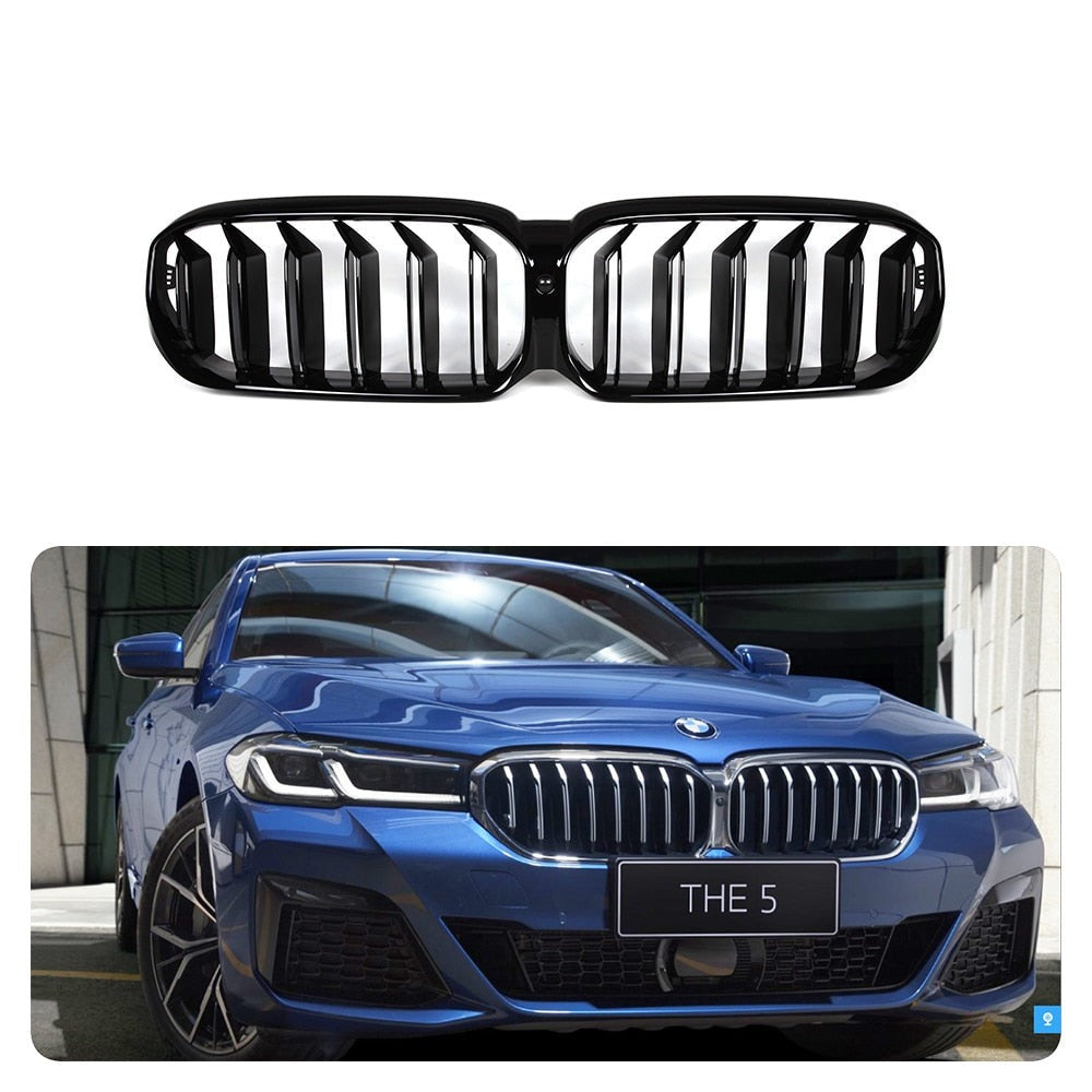 Front Black Grill for BMW THE 5 Series G30 G31 F90 (M5) LCI - Lxud Customz