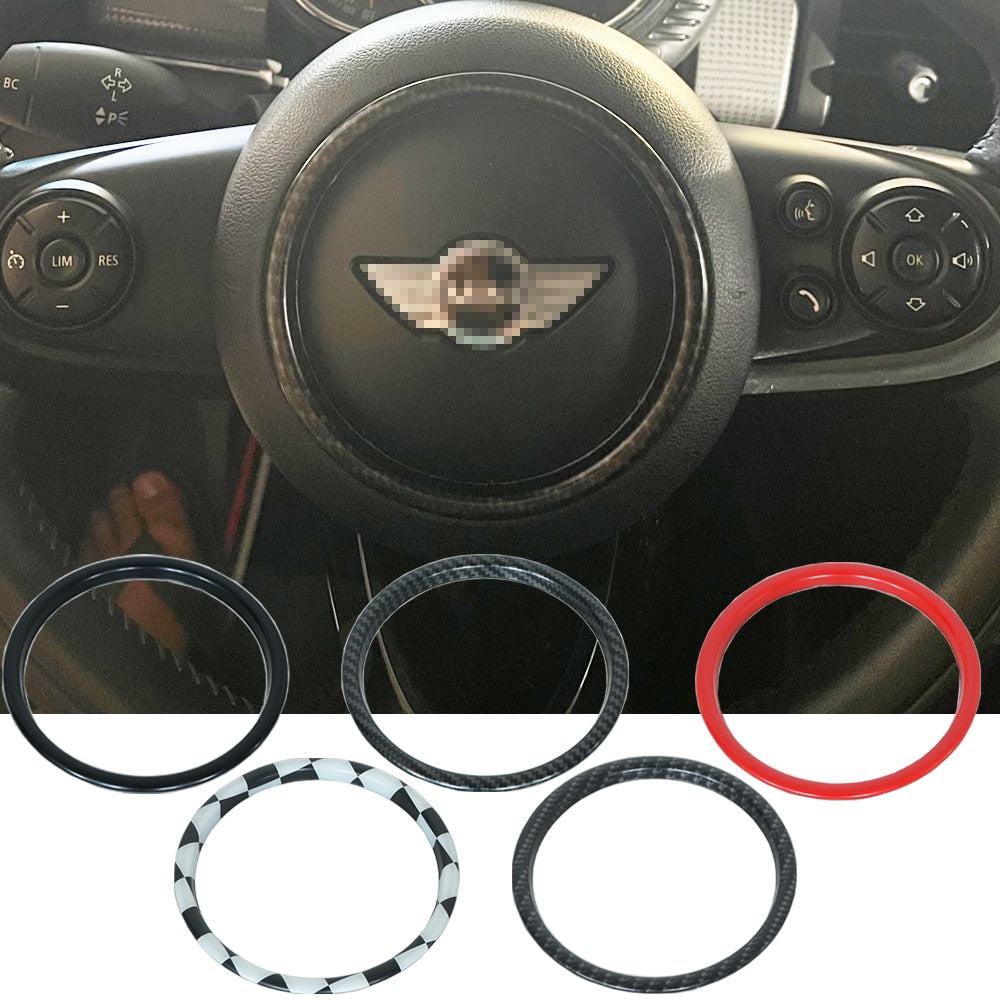 Steering Wheel Trim For MINI Cooper JCW F54 F55 F56 F57 F60 Countryman - Lxud Customz