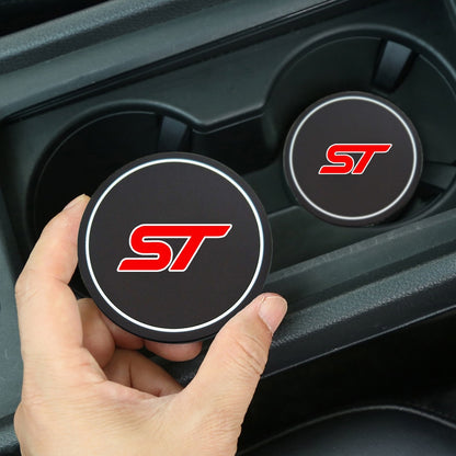 2Pcs Car Coasters For FORD ST - Lxud Customz