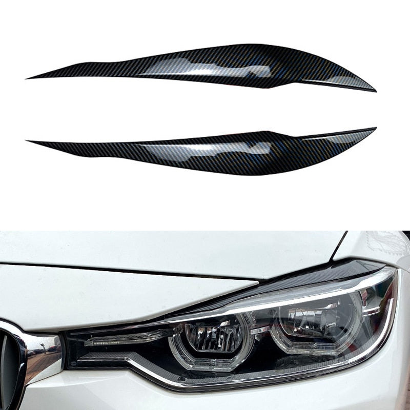 Headlight Eyebrows For BMW 3 Series F30 F31 318i 320i 2012-2018 - Lxud Customz