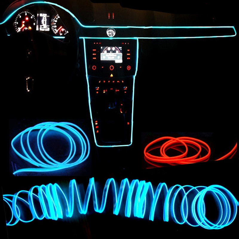 1M/2M/3M/5M Car Interior Lighting LED Strip - Lxud Customz