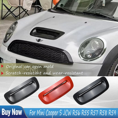 Engine Hood Bonnet Vent Trim For Mini Cooper S JCW R56 R55 R57 R58 R59 - Lxud Customz