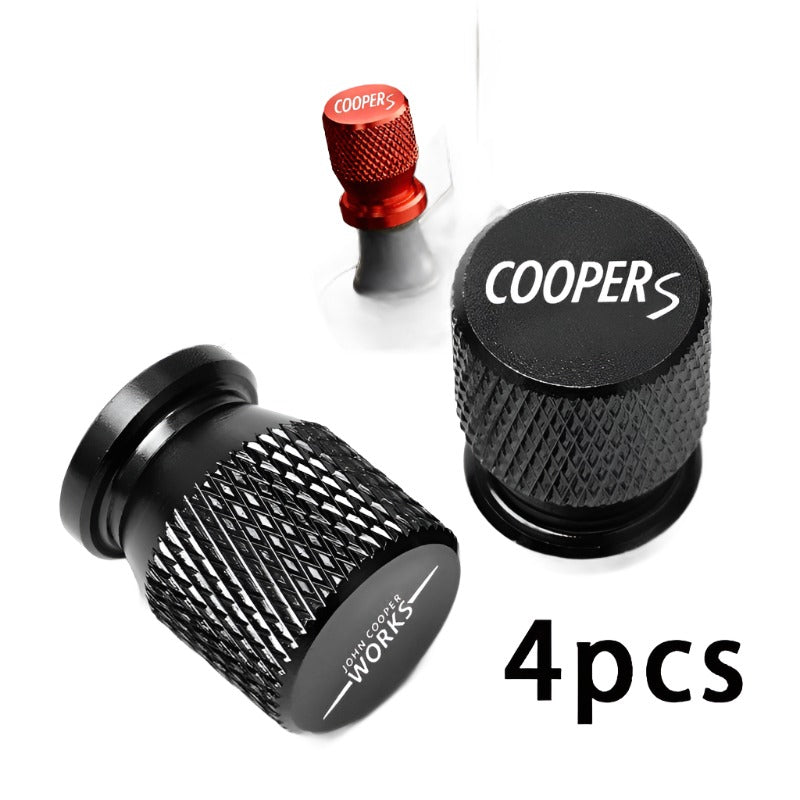 Car Tyre Valve Caps For Mini Cooper S R56 R50 R53 F56 F55 R60 - Lxud Customz