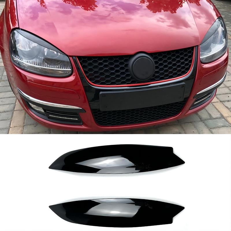 VW Golf MK5 Headlight eyebrow lids - Lxud Customz