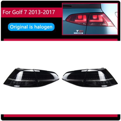 LED Tail Lights For Volkswagen VW Golf 7 MK7 Golf7.5 TSI STI 2013-2019 - Lxud Customz