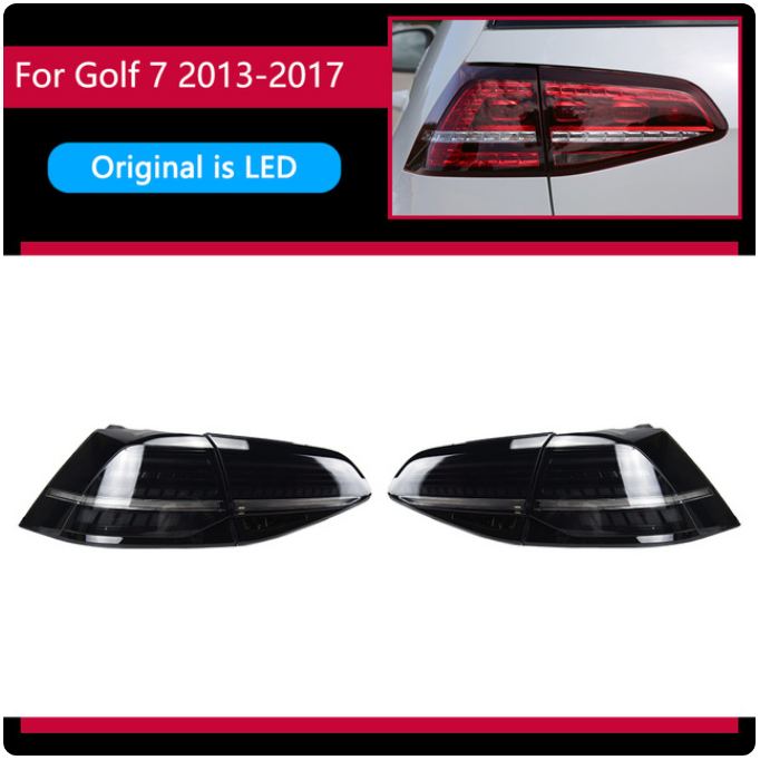 LED Tail Lights For Volkswagen VW Golf 7 MK7 Golf7.5 TSI STI 2013-2019 - Lxud Customz